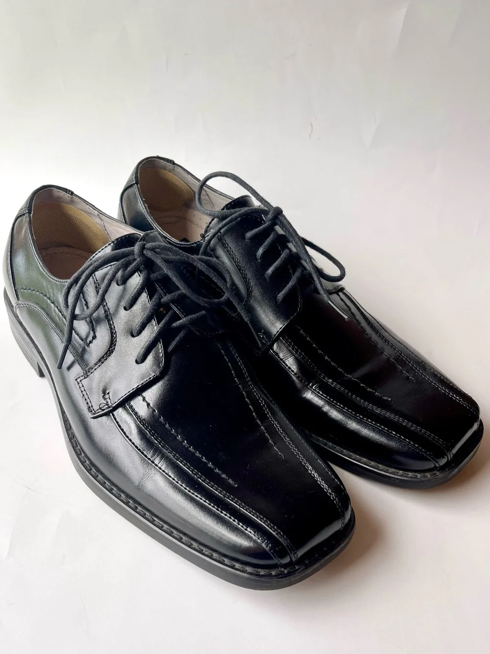 Stacy Adams Corrado Black Leather Men's Dress Shoes- 7M